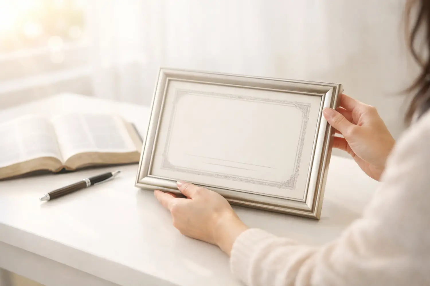 Framed Christian DISC® Facilitator Certificate Display