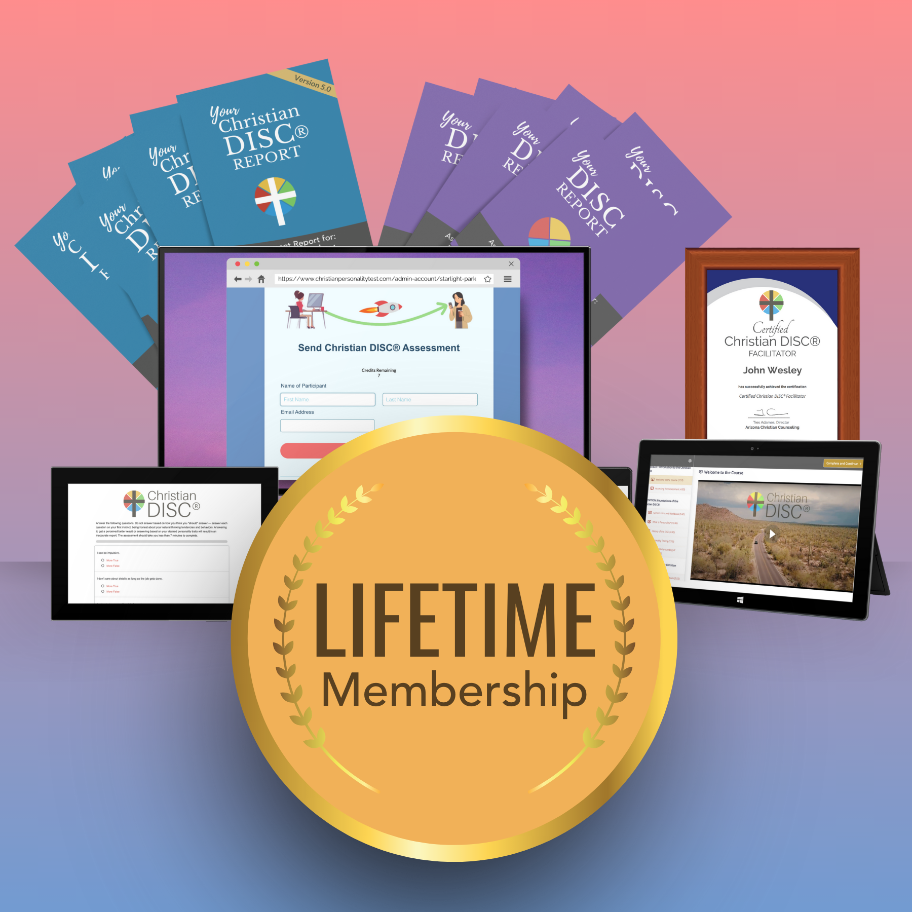 Christian DISC® Lifetime Membership (DISCONTINUED)